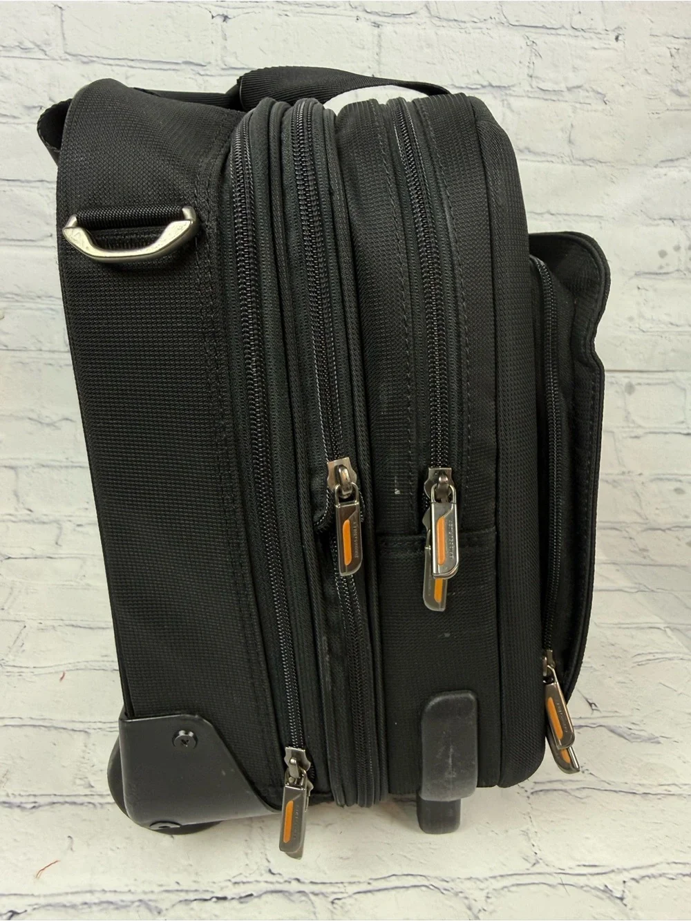 BRIGGS & RILEY Travelware Carry-on Laptop Rolling Black Travel Expandable Bag